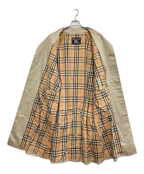 Burberry's（バーバリーズ）Burberry's (バーバリーズ) 裏ノヴァチェックステンカラーコート ベージュ サイズ:表記なしの古着・服飾アイテム