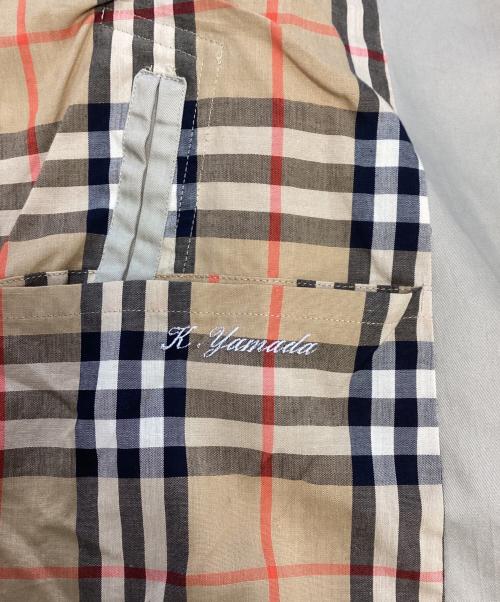 Burberry's（バーバリーズ）Burberry's (バーバリーズ) 裏ノヴァチェックステンカラーコート ベージュ サイズ:表記なしの古着・服飾アイテム