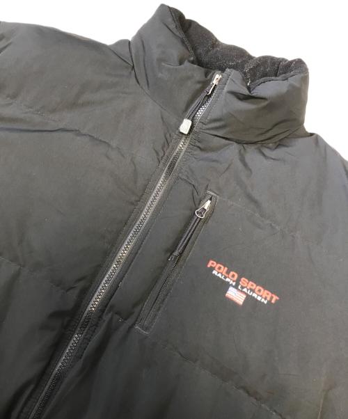 POLO SPORT（ポロスポーツ）POLO SPORT (ポロスポーツ) ダウンジャケット ブラック サイズ:XLの古着・服飾アイテム