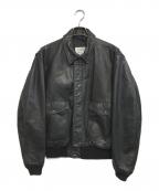 Schottショット）の古着「I.S.-674-M-S FLIGHT JACKET」｜ブラック