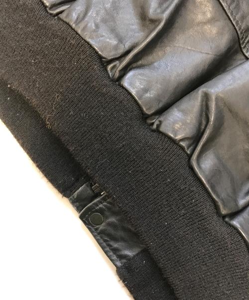 Schott（ショット）Schott (ショット) I.S.-674-M-S FLIGHT JACKET ブラック サイズ:40の古着・服飾アイテム