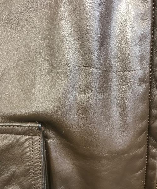 VINTAGE MILITARY（ヴィンテージ ミリタリー）VINTAGE MILITARY (ヴィンテージ ミリタリー) U'S NAVY G-1フライトジャケット ブラウン サイズ:46の古着・服飾アイテム