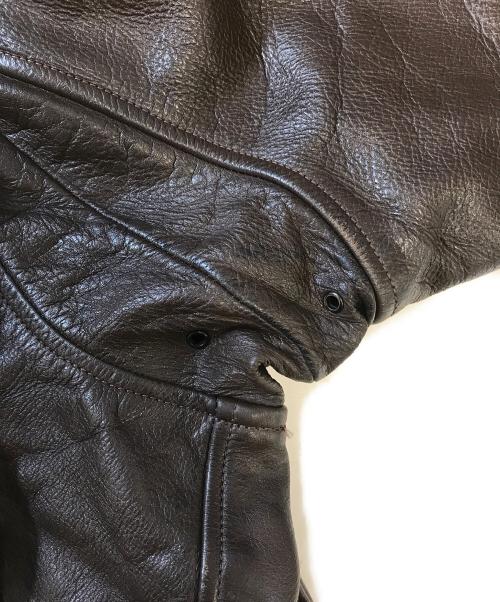 VINTAGE MILITARY（ヴィンテージ ミリタリー）VINTAGE MILITARY (ヴィンテージ ミリタリー) U'S NAVY G-1フライトジャケット ブラウン サイズ:46の古着・服飾アイテム