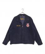 VINTAGEヴィンテージ）の古着「FFAジャケット」｜ネイビー
