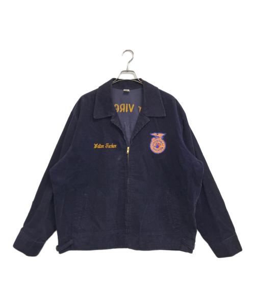 VINTAGE（ヴィンテージ）VINTAGE (ヴィンテージ) FFAジャケット ネイビー サイズ:54の古着・服飾アイテム
