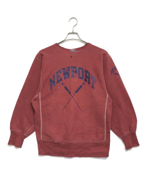 Champion（チャンピオン）Champion (チャンピオン) リバースウィーブスウェット レッド サイズ:LARGEの古着・服飾アイテム