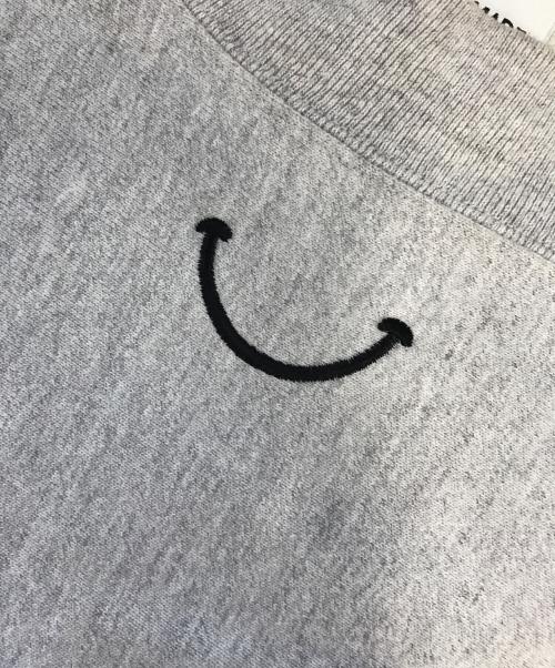 READYMADE（レディメイド）READYMADE (レディメイド) M-NECK SWT SMILE グレー サイズ:XXLの古着・服飾アイテム