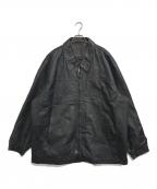 ST JOHN'S BAYセントジョンズベイ）の古着「レザージャケット」｜ブラック