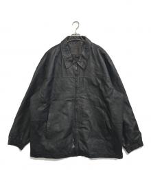 ST JOHN'S BAY（セントジョンズベイ）の古着「レザージャケット」｜ブラック