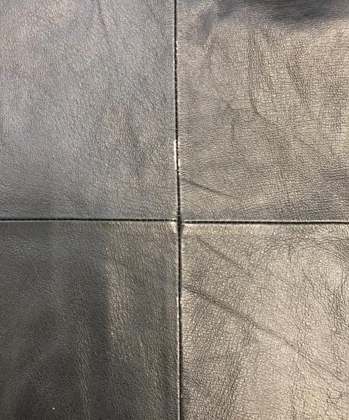 ST JOHN'S BAY（セントジョンズベイ）ST JOHN'S BAY (セントジョンズベイ) レザージャケット ブラック サイズ:3XLTの古着・服飾アイテム