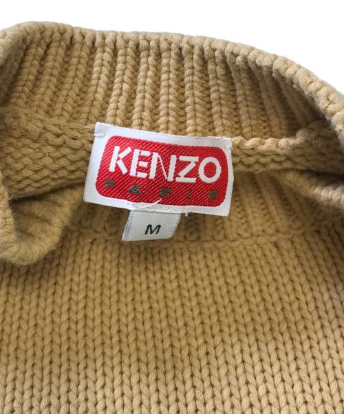 KENZO（ケンゾー）KENZO (ケンゾー) ロゴセーター ベージュ サイズ:Ｍの古着・服飾アイテム