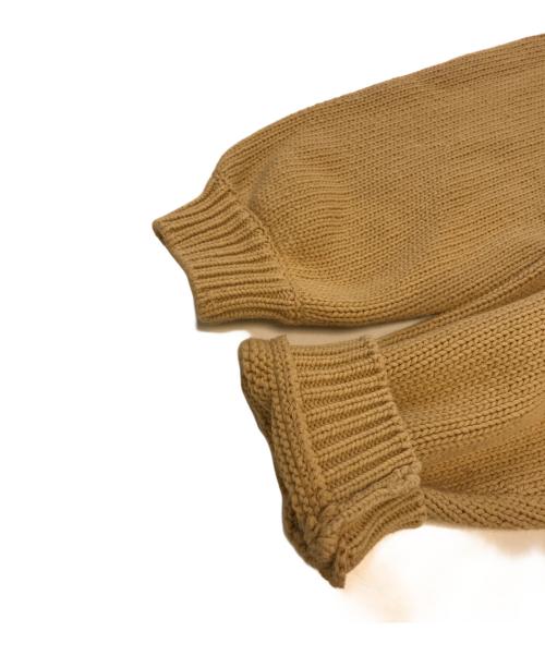 KENZO（ケンゾー）KENZO (ケンゾー) ロゴセーター ベージュ サイズ:Ｍの古着・服飾アイテム