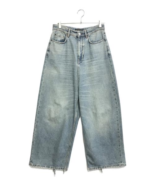 BALENCIAGA（バレンシアガ）BALENCIAGA (バレンシアガ) LOW CROTCH JEANS インディゴ サイズ:24の古着・服飾アイテム