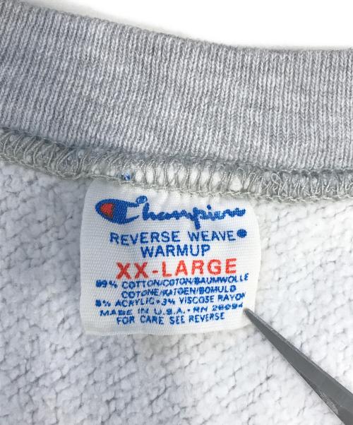 Champion（チャンピオン）Champion (チャンピオン) リバースウィーブスウェット グレー サイズ:XX-LARGEの古着・服飾アイテム