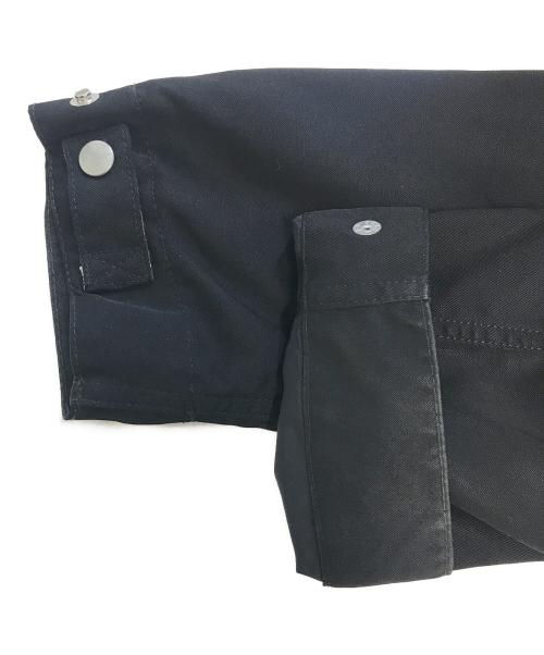 COMME des GARCONS HOMME（コムデギャルソン オム）COMME des GARCONS HOMME (コムデギャルソン オム) ウールギャバミリタリージャケット ブラック サイズ:Ｍの古着・服飾アイテム