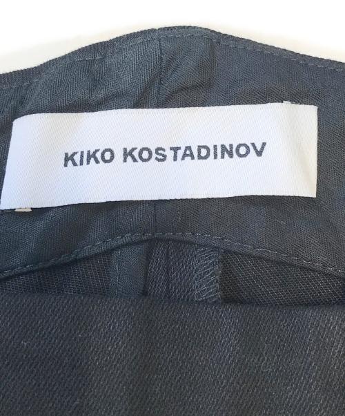 KIKO KOSTADINOV（キコ・コスタディノフ）KIKO KOSTADINOV (キコ・コスタディノフ) VALAKAS CARGO TROUSER ブラック サイズ:44の古着・服飾アイテム