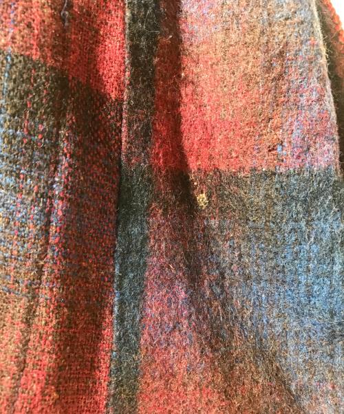 the wellington robe（ザ・ウェリントン・ローブ）the wellington robe (ザ・ウェリントン・ローブ) スモーキングガウン レッド×ネイビー サイズ:表記なしの古着・服飾アイテム