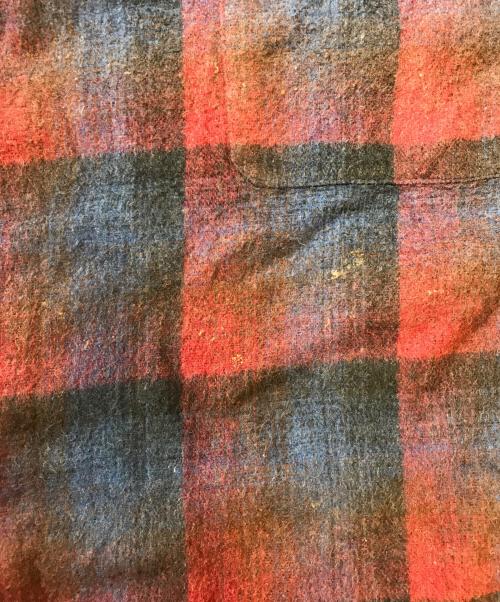 the wellington robe（ザ・ウェリントン・ローブ）the wellington robe (ザ・ウェリントン・ローブ) スモーキングガウン レッド×ネイビー サイズ:表記なしの古着・服飾アイテム