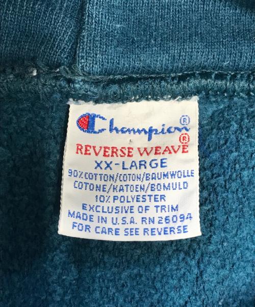 Champion（チャンピオン）Champion (チャンピオン) リバースウィーブパーカー 黄緑 サイズ:XXLの古着・服飾アイテム