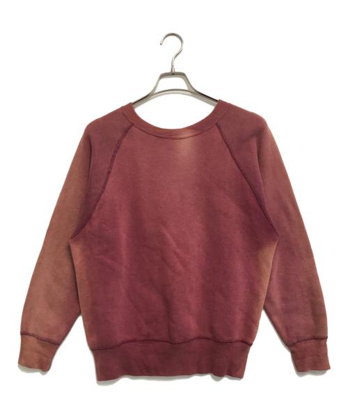 Champion（チャンピオン）Champion (チャンピオン) ラグランスウェット レッド サイズ:LARGEの古着・服飾アイテム