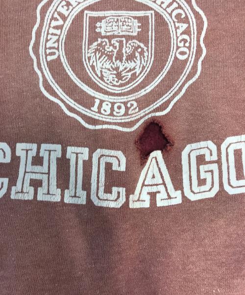 Champion（チャンピオン）Champion (チャンピオン) ラグランスウェット レッド サイズ:LARGEの古着・服飾アイテム