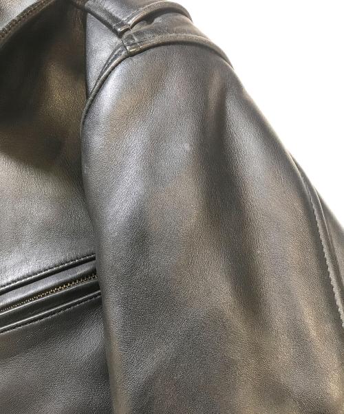 HARLEY-DAVIDSON（ハーレーダビッドソン）HARLEY-DAVIDSON (ハーレーダビッドソン) レザージャケット ブラック サイズ:LLの古着・服飾アイテム