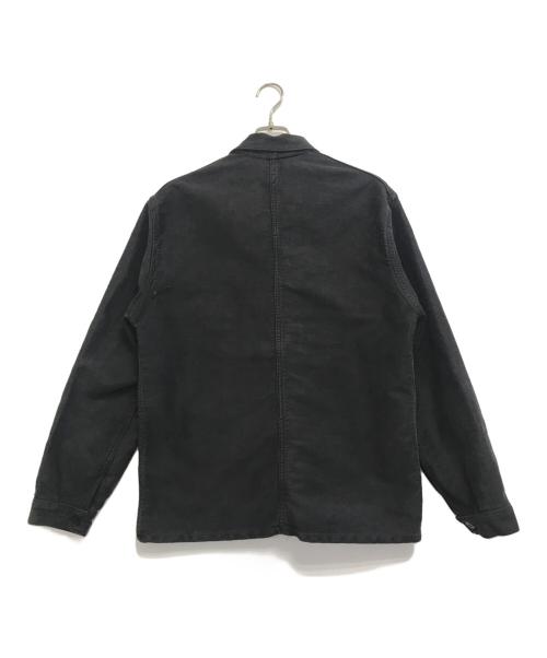 USED（ユーズド）USED (ユーズド) ブラックモールスキンジャケット ブラック サイズ:不明の古着・服飾アイテム