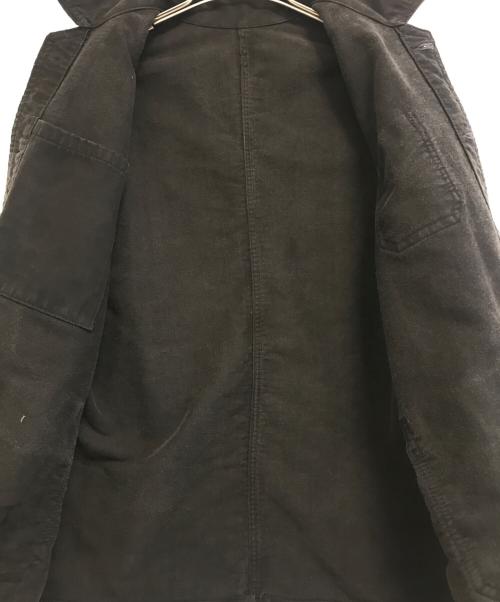 USED（ユーズド）USED (ユーズド) ブラックモールスキンジャケット ブラック サイズ:不明の古着・服飾アイテム