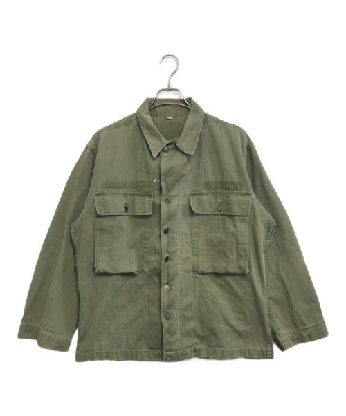 VINTAGE MILITARY（ヴィンテージ ミリタリー）VINTAGE MILITARY (ヴィンテージ ミリタリー) US ARMY M-43 HBTジャケット カーキ サイズ:38Rの古着・服飾アイテム