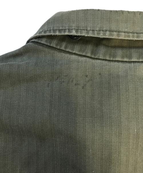 VINTAGE MILITARY（ヴィンテージ ミリタリー）VINTAGE MILITARY (ヴィンテージ ミリタリー) US ARMY M-43 HBTジャケット カーキ サイズ:38Rの古着・服飾アイテム