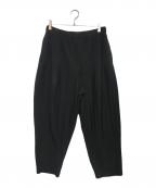 HOMME PLISSE ISSEY MIYAKEオム プリッセ イッセイ ミヤケ）の古着「マンスリーカラー プリーツ ジョガー パンツ」｜ブラック