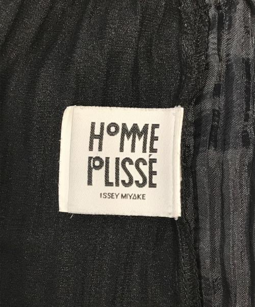 HOMME PLISSE ISSEY MIYAKE（オム プリッセ イッセイ ミヤケ）HOMME PLISSE ISSEY MIYAKE (オム プリッセ イッセイ ミヤケ) マンスリーカラー プリーツ ジョガー パンツ ブラック サイズ:2の古着・服飾アイテム