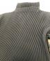 中古・古着 HOMME PLISSE ISSEY MIYAKE (オム プリッセ イッセイ ミヤケ) プリーツカットソー ネイビー サイズ:3 未使用品：20000円