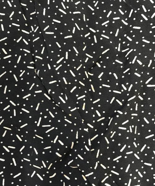 ROBE DE CHAMBRE COMME DES GARCONS（ローブドシャンブル コムデギャルソン）ROBE DE CHAMBRE COMME DES GARCONS (ローブドシャンブル コムデギャルソン) 総柄ブラウス ブラック サイズ:表記なしの古着・服飾アイテム