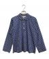 COMME des GARCONS COMME des GARCONS（コムデギャルソン コムデギャルソン）の古着「丸襟ドットシャツ」｜ネイビー