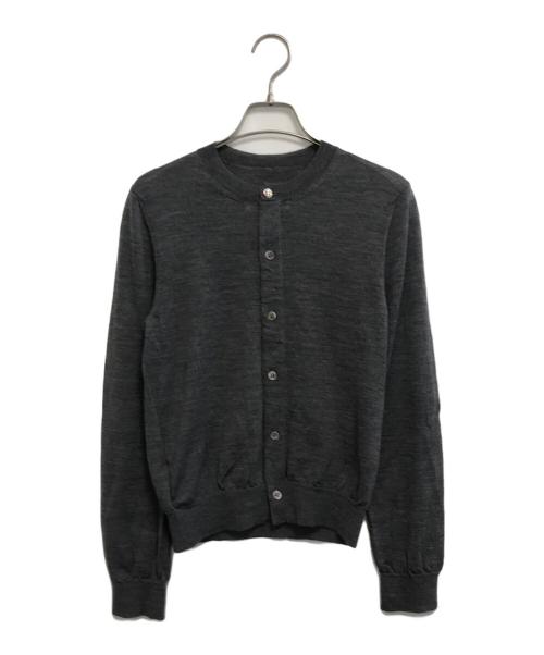 ROBE DE CHAMBRE COMME DES GARCONS（ローブドシャンブル コムデギャルソン）ROBE DE CHAMBRE COMME DES GARCONS (ローブドシャンブル コムデギャルソン) プルオーバーニットカーディガン グレー サイズ:表記なしの古着・服飾アイテム
