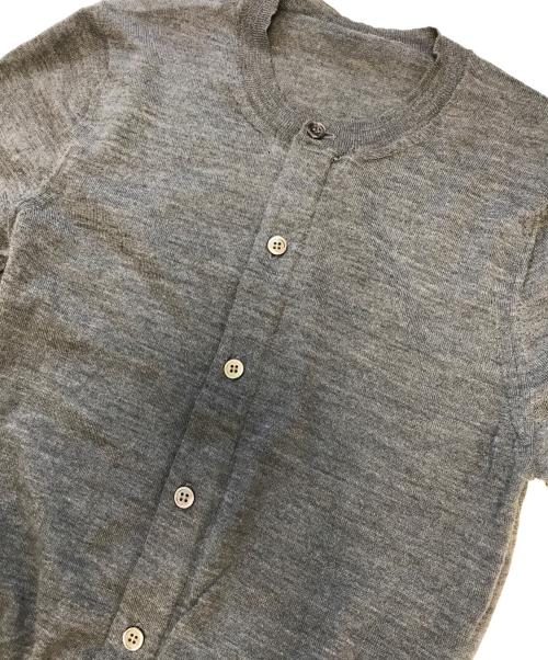 ROBE DE CHAMBRE COMME DES GARCONS（ローブドシャンブル コムデギャルソン）ROBE DE CHAMBRE COMME DES GARCONS (ローブドシャンブル コムデギャルソン) プルオーバーニットカーディガン グレー サイズ:表記なしの古着・服飾アイテム