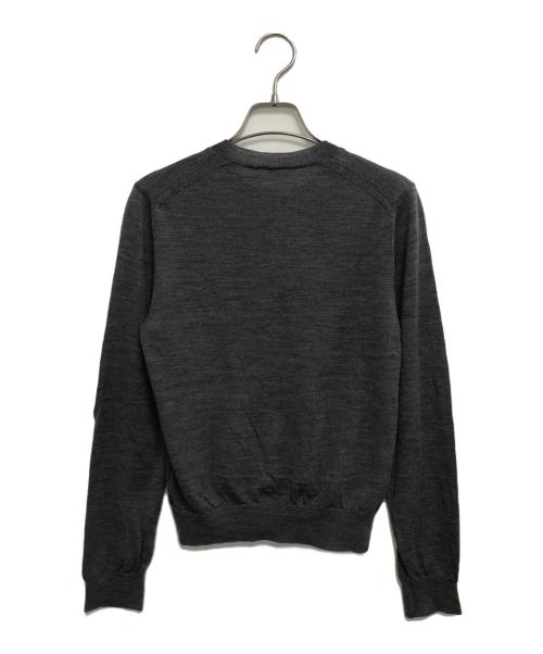 ROBE DE CHAMBRE COMME DES GARCONS（ローブドシャンブル コムデギャルソン）ROBE DE CHAMBRE COMME DES GARCONS (ローブドシャンブル コムデギャルソン) プルオーバーニットカーディガン グレー サイズ:表記なしの古着・服飾アイテム