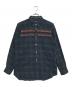 COMME des GARCONS HOMME PLUS（コムデギャルソンオムプリュス）の古着「装飾チェックシャツ」｜グリーン