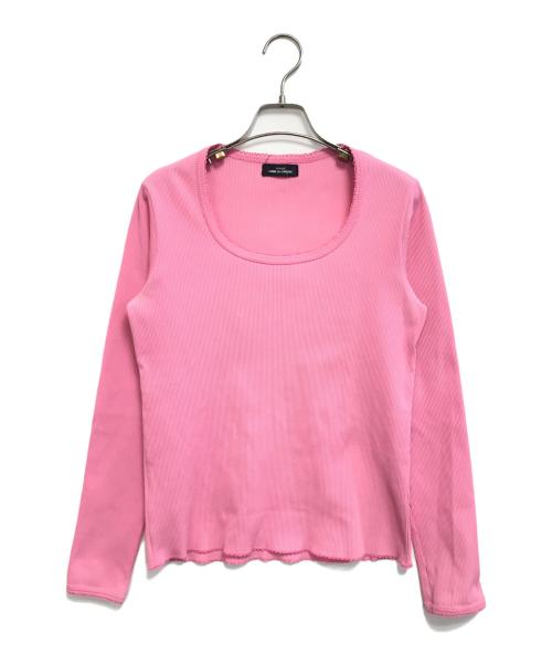 tricot COMME des GARCONS（トリココムデギャルソン）tricot COMME des GARCONS (トリココムデギャルソン) ロングスリーブカットソー ピンク サイズ:表記なしの古着・服飾アイテム