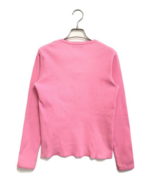 tricot COMME des GARCONS（トリココムデギャルソン）tricot COMME des GARCONS (トリココムデギャルソン) ロングスリーブカットソー ピンク サイズ:表記なしの古着・服飾アイテム