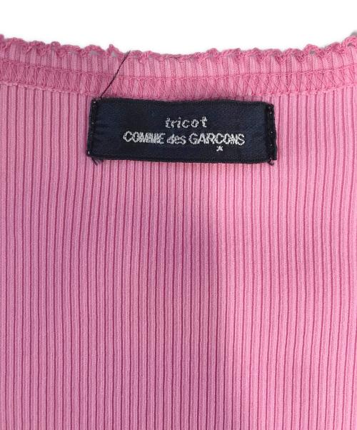 tricot COMME des GARCONS（トリココムデギャルソン）tricot COMME des GARCONS (トリココムデギャルソン) ロングスリーブカットソー ピンク サイズ:表記なしの古着・服飾アイテム