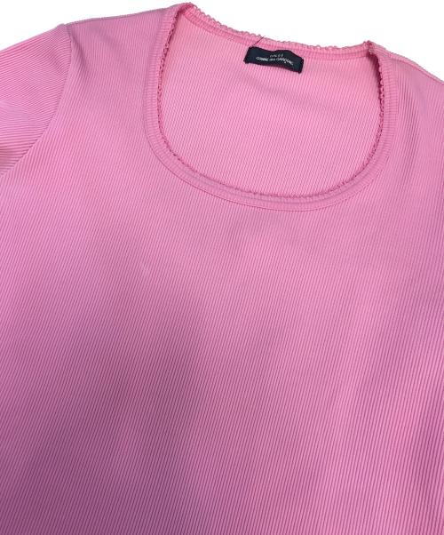 tricot COMME des GARCONS（トリココムデギャルソン）tricot COMME des GARCONS (トリココムデギャルソン) ロングスリーブカットソー ピンク サイズ:表記なしの古着・服飾アイテム