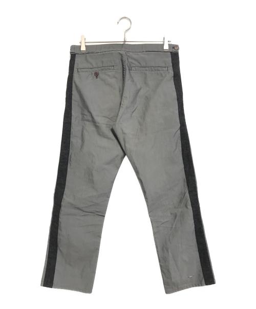 COMME des GARCONS SHIRT（コムデギャルソンシャツ）COMME des GARCONS SHIRT (コムデギャルソンシャツ) サイドラインパンツ グレー サイズ:Mの古着・服飾アイテム
