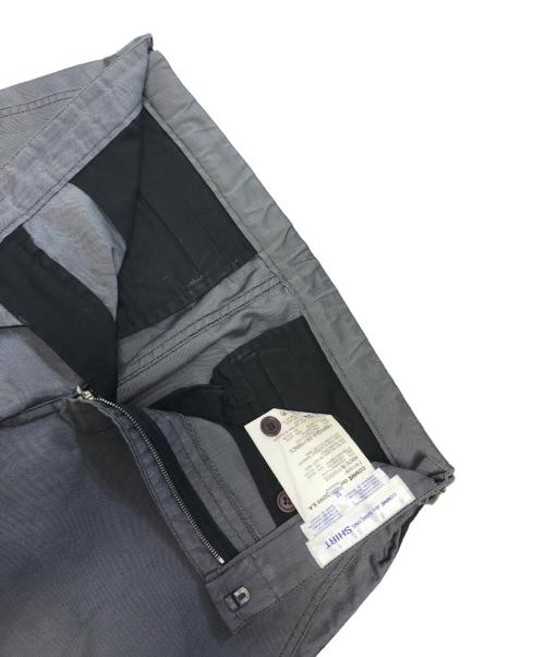 COMME des GARCONS SHIRT（コムデギャルソンシャツ）COMME des GARCONS SHIRT (コムデギャルソンシャツ) サイドラインパンツ グレー サイズ:Mの古着・服飾アイテム