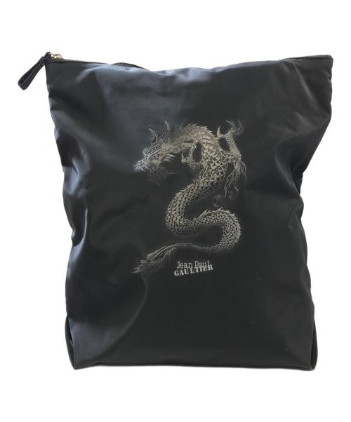 Jean Paul GAULTIER（ジャンポールゴルチェ）Jean Paul GAULTIER (ジャンポールゴルチェ) トートバッグ ブラックの古着・服飾アイテム