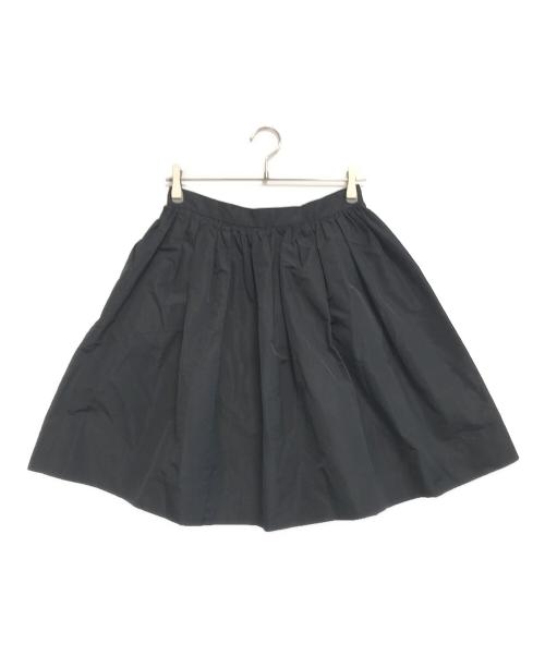 MIU MIU（ミュウミュウ）MIU MIU (ミュウミュウ) スカート ブラック サイズ:40の古着・服飾アイテム