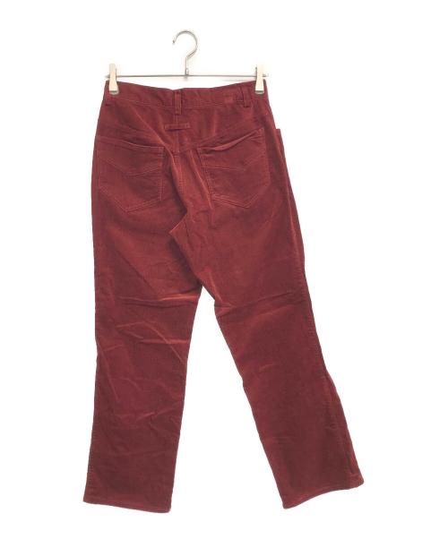 Jean Paul Gaultier homme（ジャンポールゴルチェオム）Jean Paul Gaultier homme (ジャンポールゴルチェオム) コーデュロイパンツ レッド サイズ:79の古着・服飾アイテム