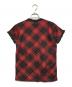 Jean Paul Gaultier homme (ジャンポールゴルチェオム) パワーネットチェックTシャツ レッド サイズ:L：18000円