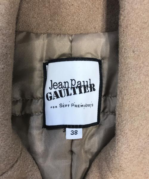 Jean Paul GAULTIER（ジャンポールゴルチェ）Jean Paul GAULTIER (ジャンポールゴルチェ) Pコート ベージュ サイズ:38の古着・服飾アイテム